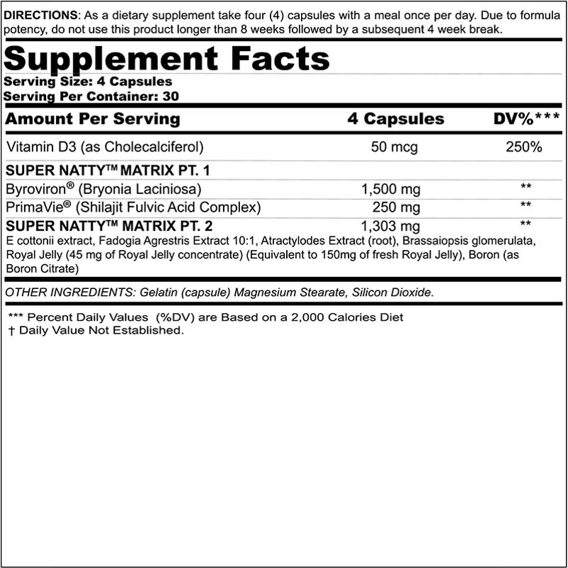 Black Magic: Super Natty (120 caps)