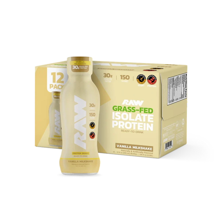 RAW Protein Isolate Shake (12/12oz)