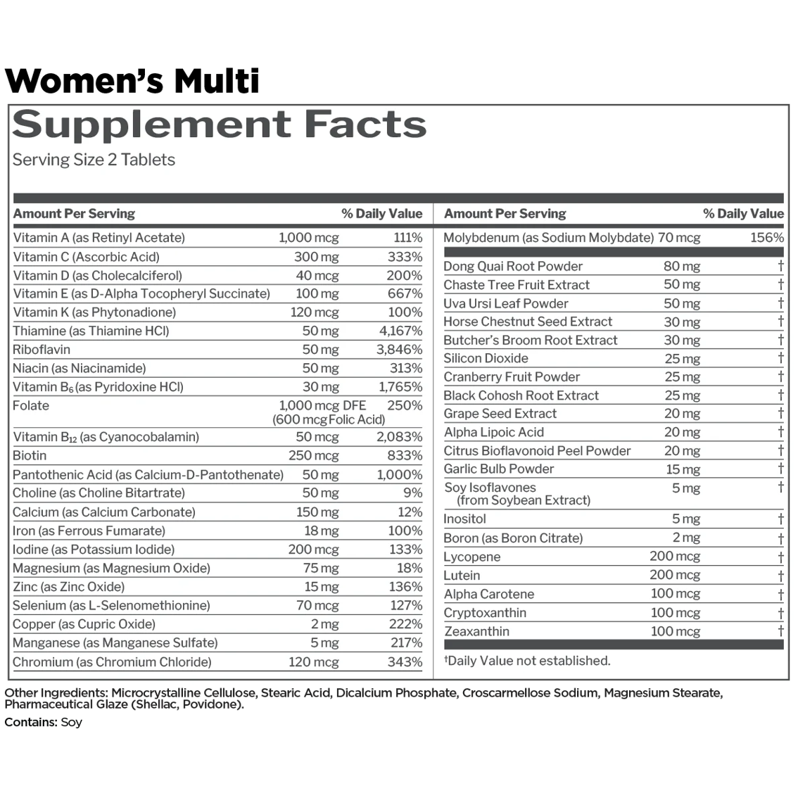 Rule One: R1 Train Daily Womens Multi (60 tabs)